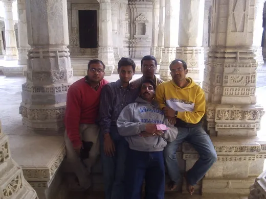 Rajasthan Team at Rannakpur Jain Temple