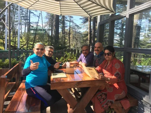Batchmates - Mineesh, Bhinder, Ajay Rai, self and Rohini