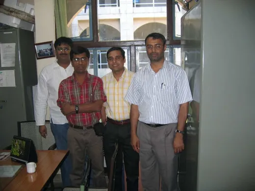 With Dr. CSR at IIFM