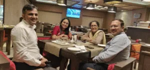 With Senior IIFMites in Kolkata