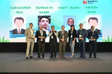 At a Bandhan Bank Award Event