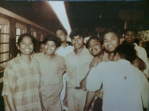 Santosh next to Preeti Rao! Farewell times…