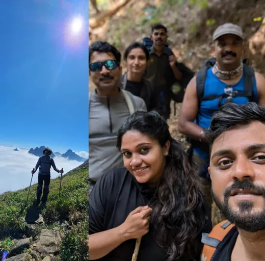 At Agastyarkoodam: the second-highest peak in Kerala