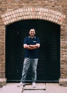I got clicked by Santosh