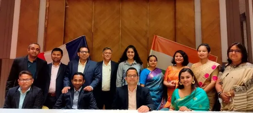 Team at EY LLP facilitating the workshop between India and France