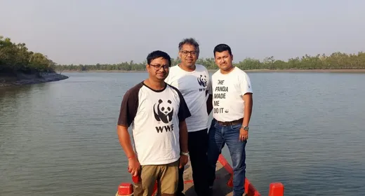 WWF-India Sundarban Tiger team