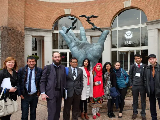 IVLP team at National Oceanic and Atmospheric Administration