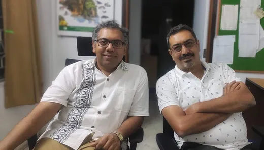 With Dr. A. Anurag Danda, Director Sundarbans Program