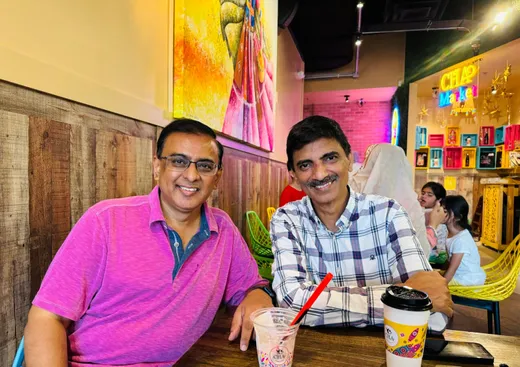 With Ravi Balasubramaniam in Virginia