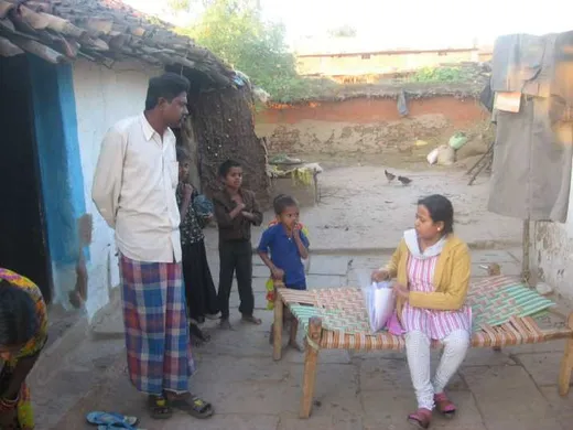[Indu](https://www.linkedin.com/in/indu-kumari-2390805/) interacting with the locals of the Kalandar community