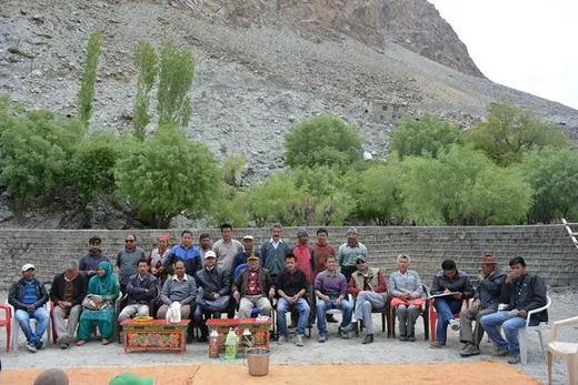 Gram Panchayat Meeting in Hanu, Ladakh