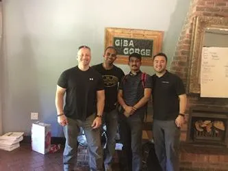 with security trainers in Durban, 2017