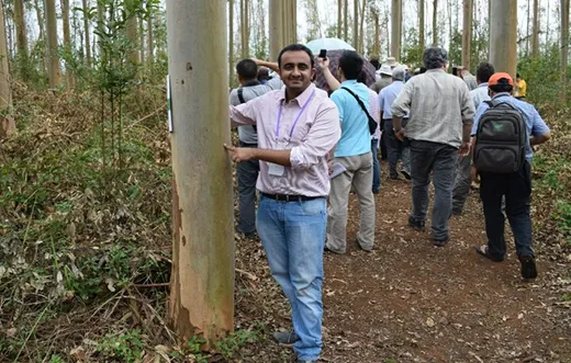 At a training workshop by International Union of Forest Research Organizations (IUFRO) In Guangzhou, China