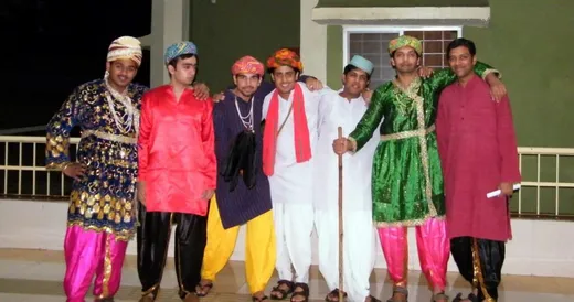 Being part of the Dramatics Club, started by Govind Tiwari