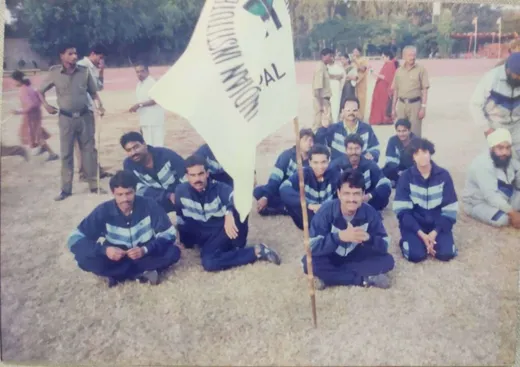 At the Forest Sports meet in Bangalore