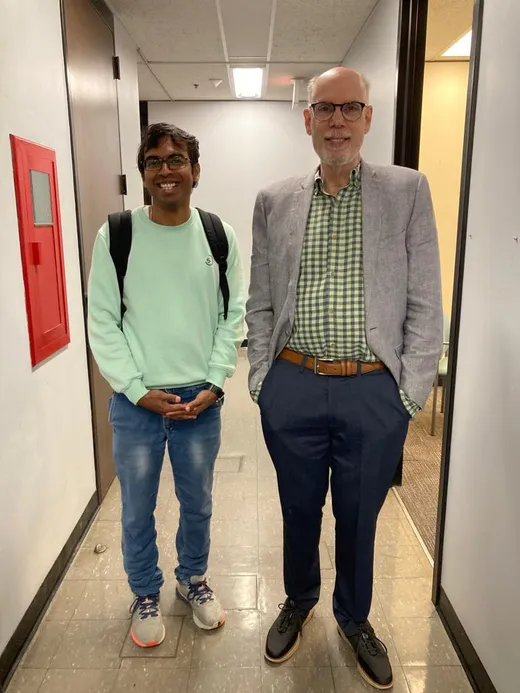 At University of Kentucky- my fanboy moment- with Prof. Joel Slemrod, (University of Michigan) a legend in taxation research