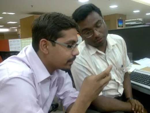 With IIFM friend-Kshitiz on first day of joining IOCL in 2008
