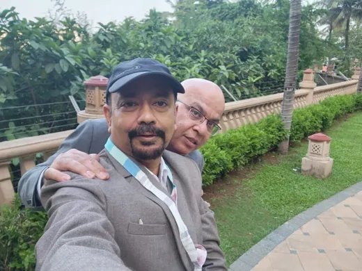 With Jayesh Bhatia, MD Intellecap, my IIFM classmate
