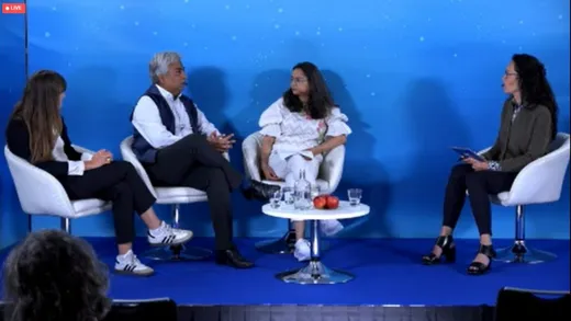 Appeared in Live Talk Show at World Water Week, Stockholm