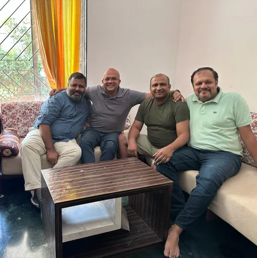 Reunion with IIFMites in Ind Vs Pak Match world cup 2023 at Lonavala