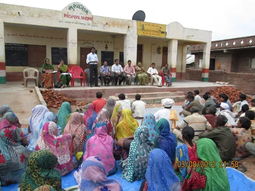 Attending Gram Sabha