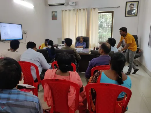 With Noamundi Block administration in West Singhbhum, Jharkhand