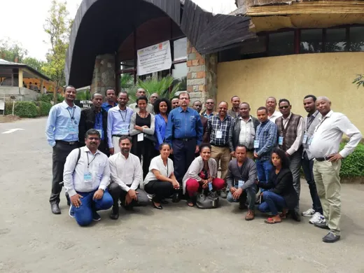At Bishoftu, Ehtiopia 2018, to impart training to the officials of Development Bank of Ethiopia on Financial Management