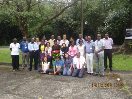 Attending Training Program on Progress Out of Poverty Index (PPI) at International Institute of Rural Reconstruction, the Philippines, December 2014