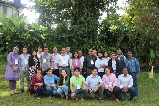 Attending Value Chain Capacity Building Network Training at Bandung Indonesia, July 2018
