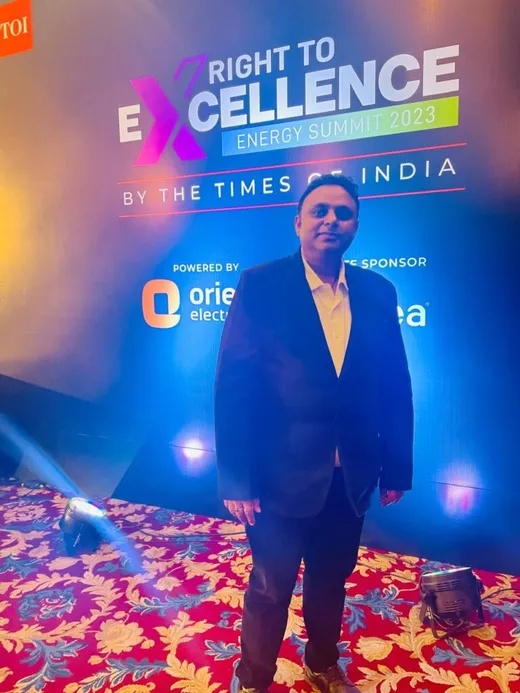 At Right to Excellence Energy Summit and Award