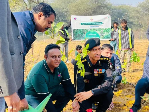 Raising of Miyawaki Forest at NSG commando Campus for Environmental Protection