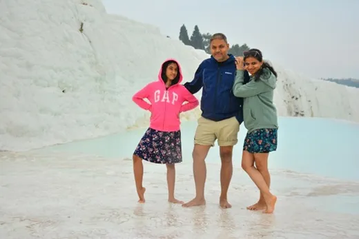 With my wife – Anshita Gupta and Daughter – Akshara Gupta
