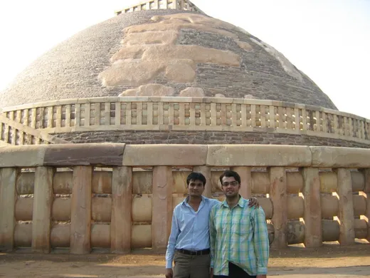 With Munish(my senior@IIFM)
