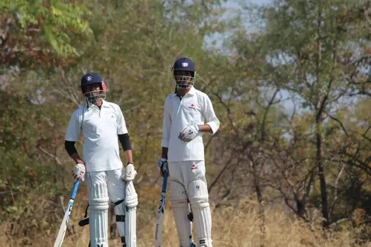 During one of the cricket matches at IIFM
