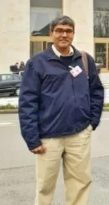 Outside the UN Geneva Compound