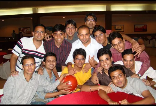 From our last party at IIFM(This was thanks giving from Junior batch)