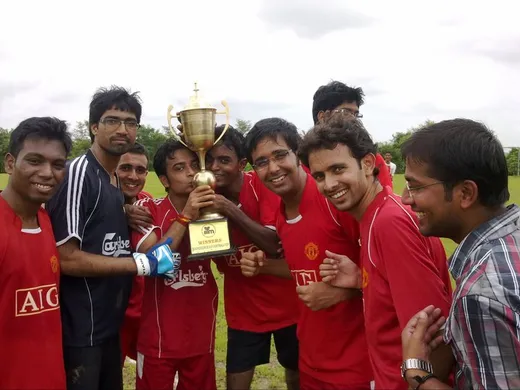 Winning gesture