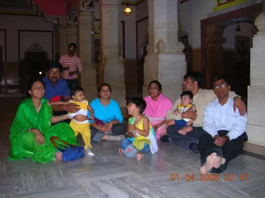 With batchmates and Family at