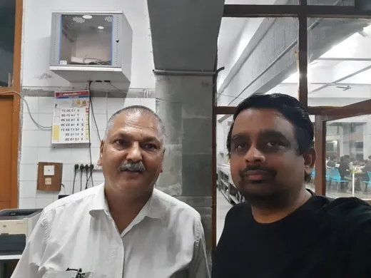 With Chandu Bhaiya