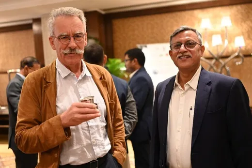 With Dr Sebastien Le Bel, Operations Manager, CIRAD-Sustaiable Wildlife Management Program (SWM)