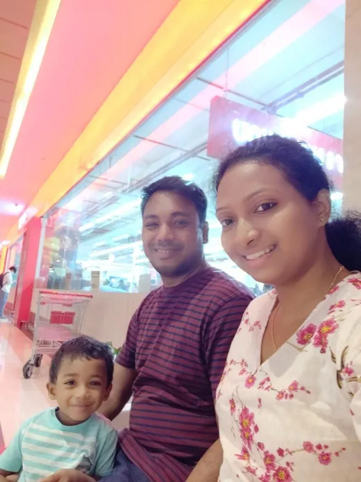 With Family
