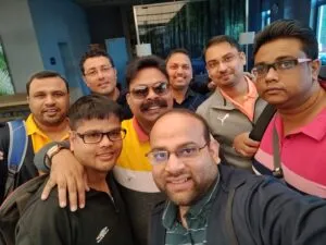 With my Annapurna seniors, mentors