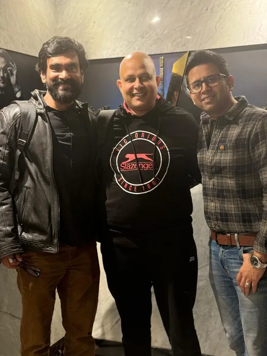 With Shailesh (in the middle) & Rachit (to the right)