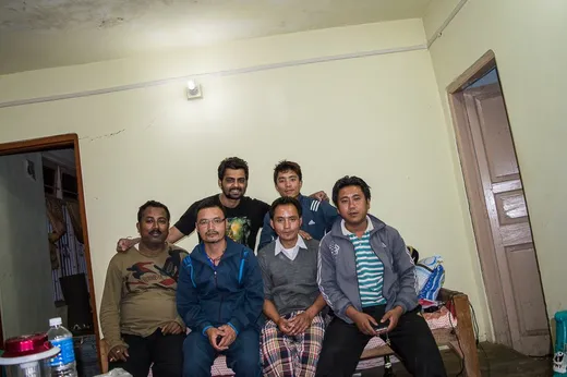 With WWF Staff During Internship in Zemithang (Arunachal Pradesh)