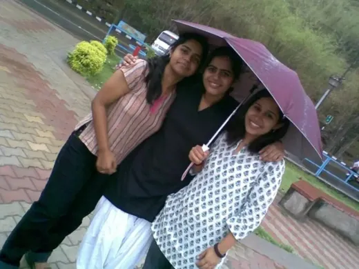 With Swati and Vartika in IIFM days