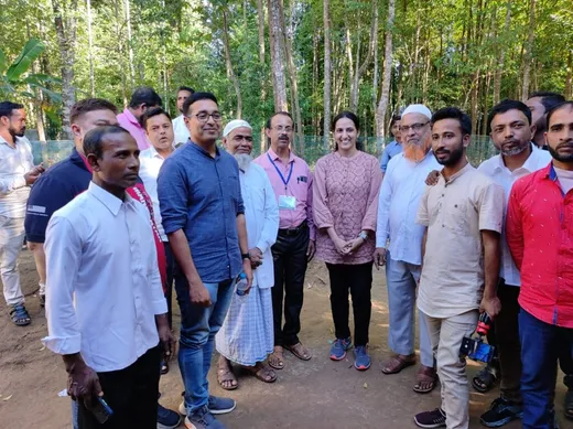 With Agarwood stakeholders in Tripura