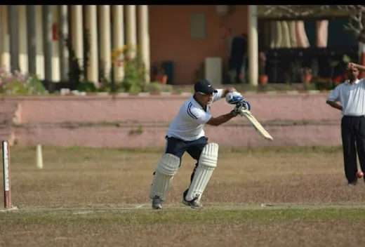 Cricket time as Captain of IGNFA Team