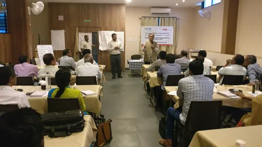 Disaster management workshop with the state and district authorities in Osmanabad, Maharashtra (2017)