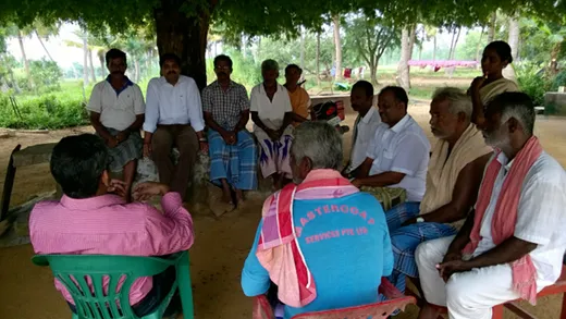 Discussion with Farmers at Valanadu FPC at Nahapattinam District of TN in 2015