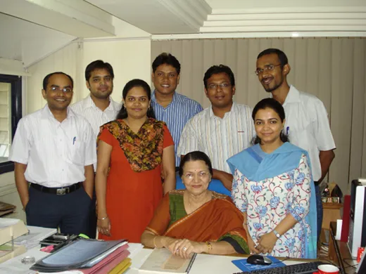 FWWB team with Ms. Daksha Niranjan Shah